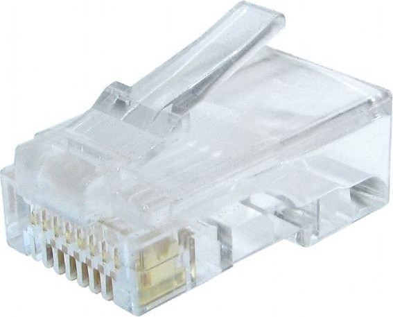 Mufe RJ-45 Gembird Cat6, 50 buc, Transparente