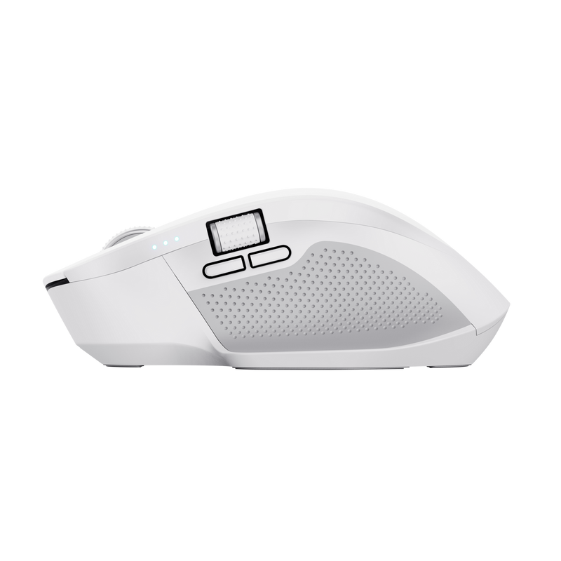 Mouse Wireless Trust Ozaa+ Bluetooth 3200 DPI Alb - imagine 3
