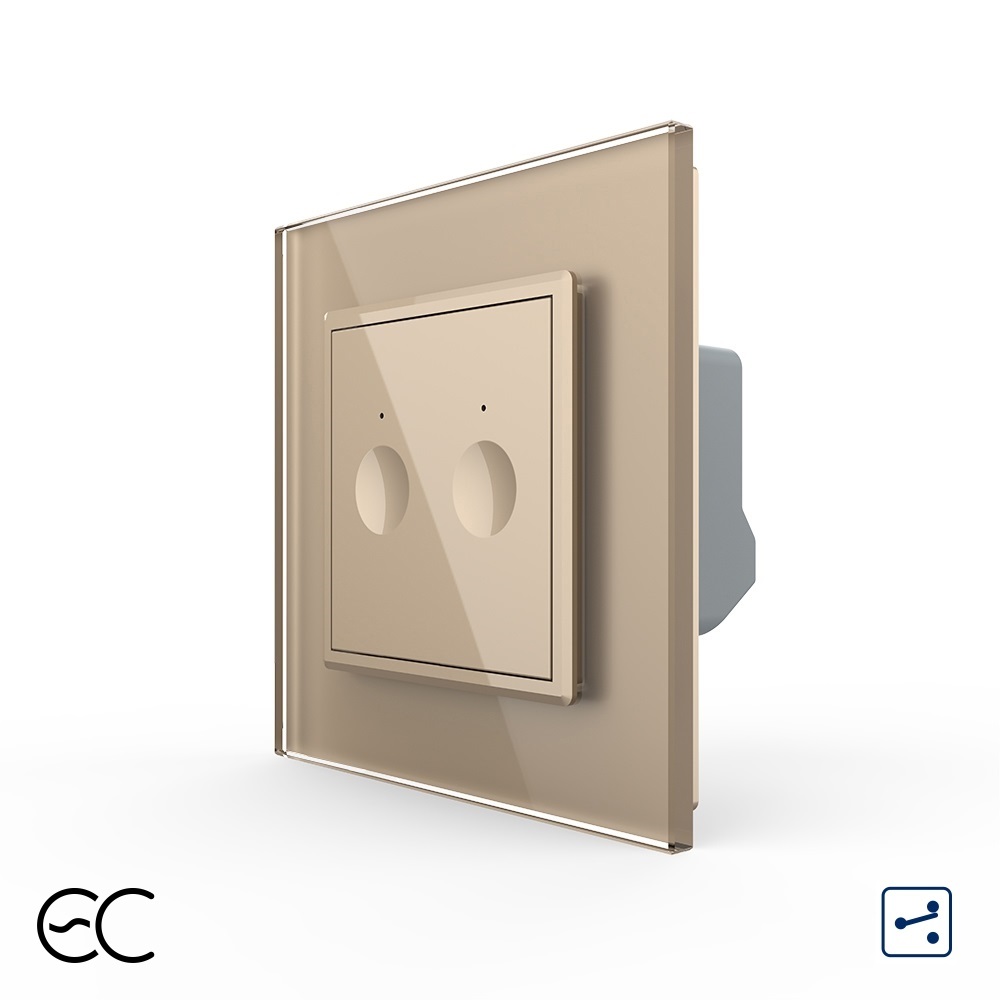 Intrerupator Touch Dublu Zigbee LIVOLO - imagine 8