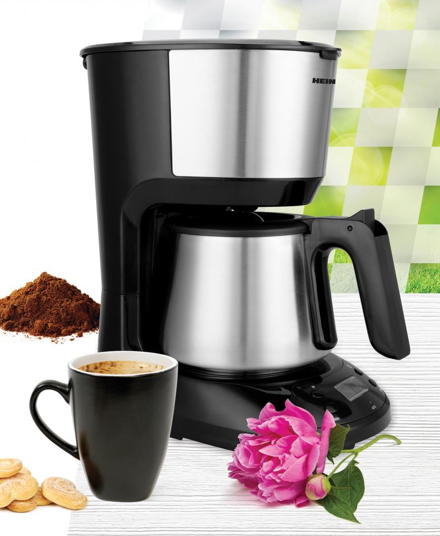 Cafetiera Digitala Heinner Armoure 1.25L LCD Programabila - imagine 2
