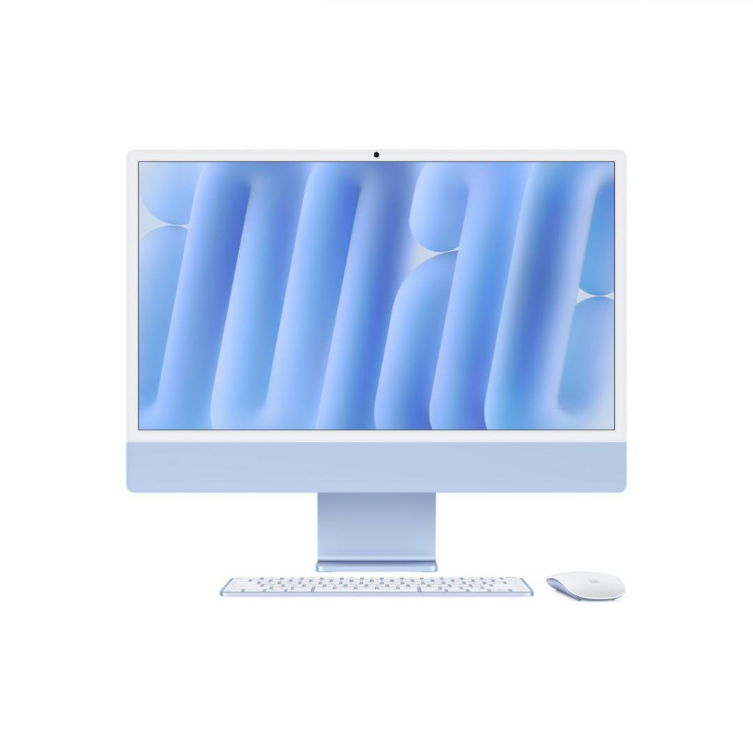 Apple iMac 24" M4 16GB/256GB Blue - Desktop All-in-One 2024 - imagine 1