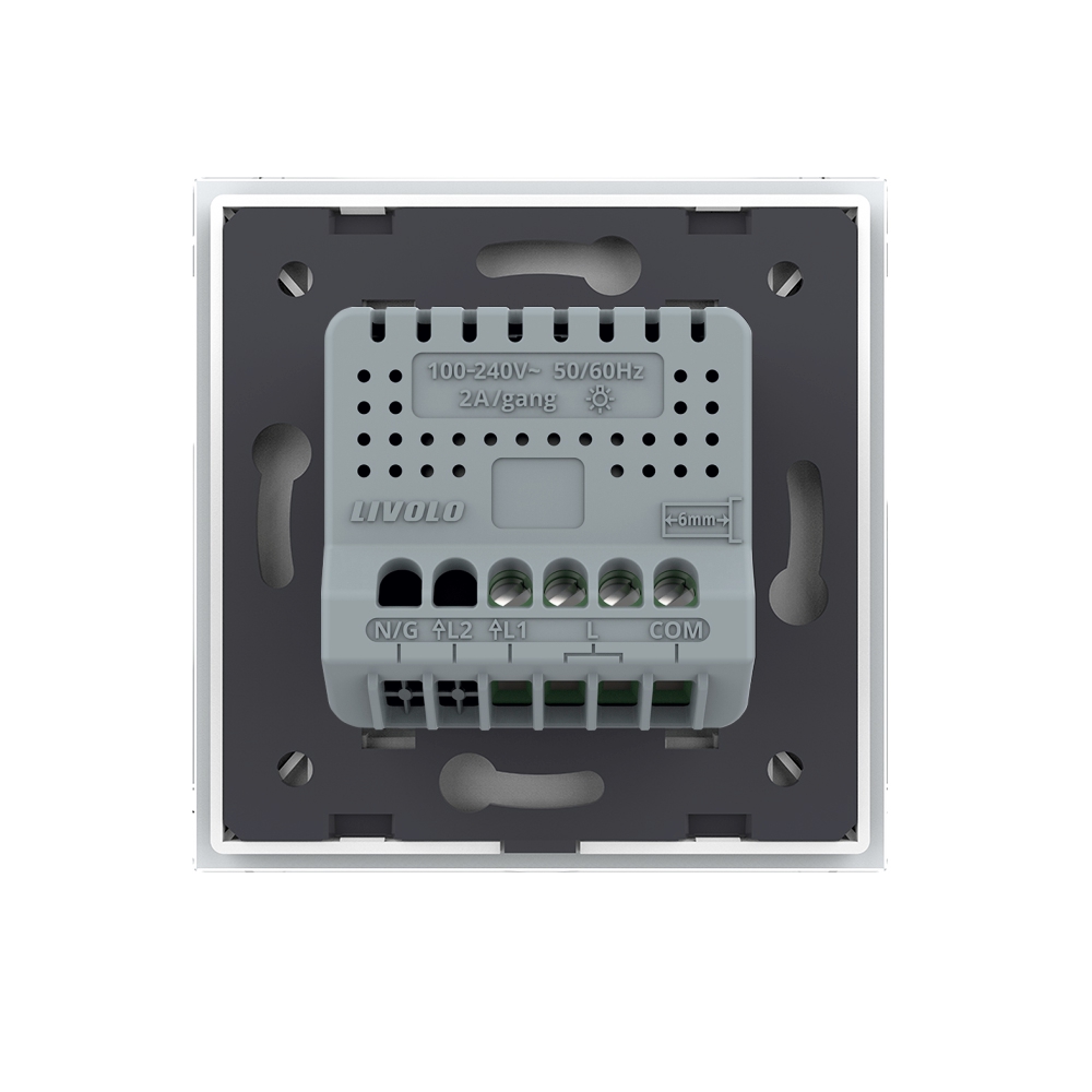 Întrerupător Touch Livolo cu Variator și Cap Scară - imagine 4