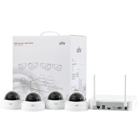 Kit Supraveghere Uniview Wireless NVR+4 Camere 2MP