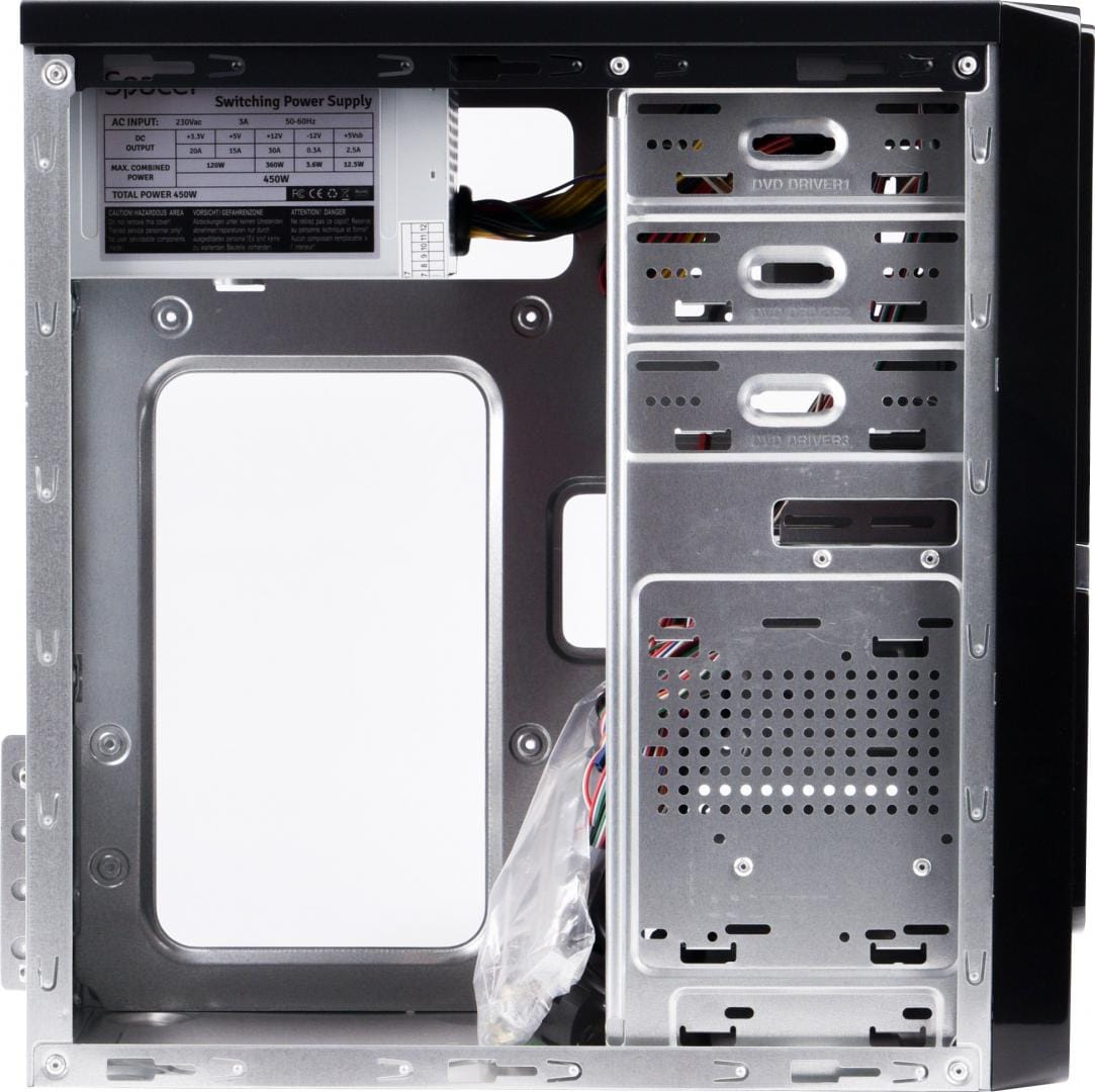 Carcasa Gaming Spacer New Mercury ATX cu Sursa 500W - imagine 15