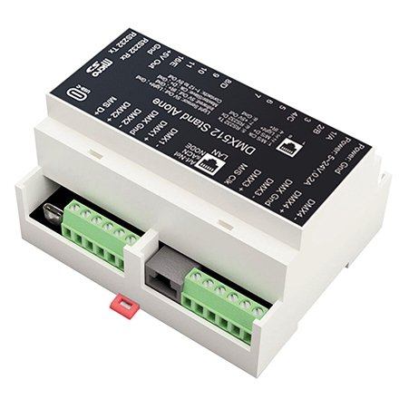 Interfață DMX USB RJ45 Ibiza Light DMX-RAIL-512