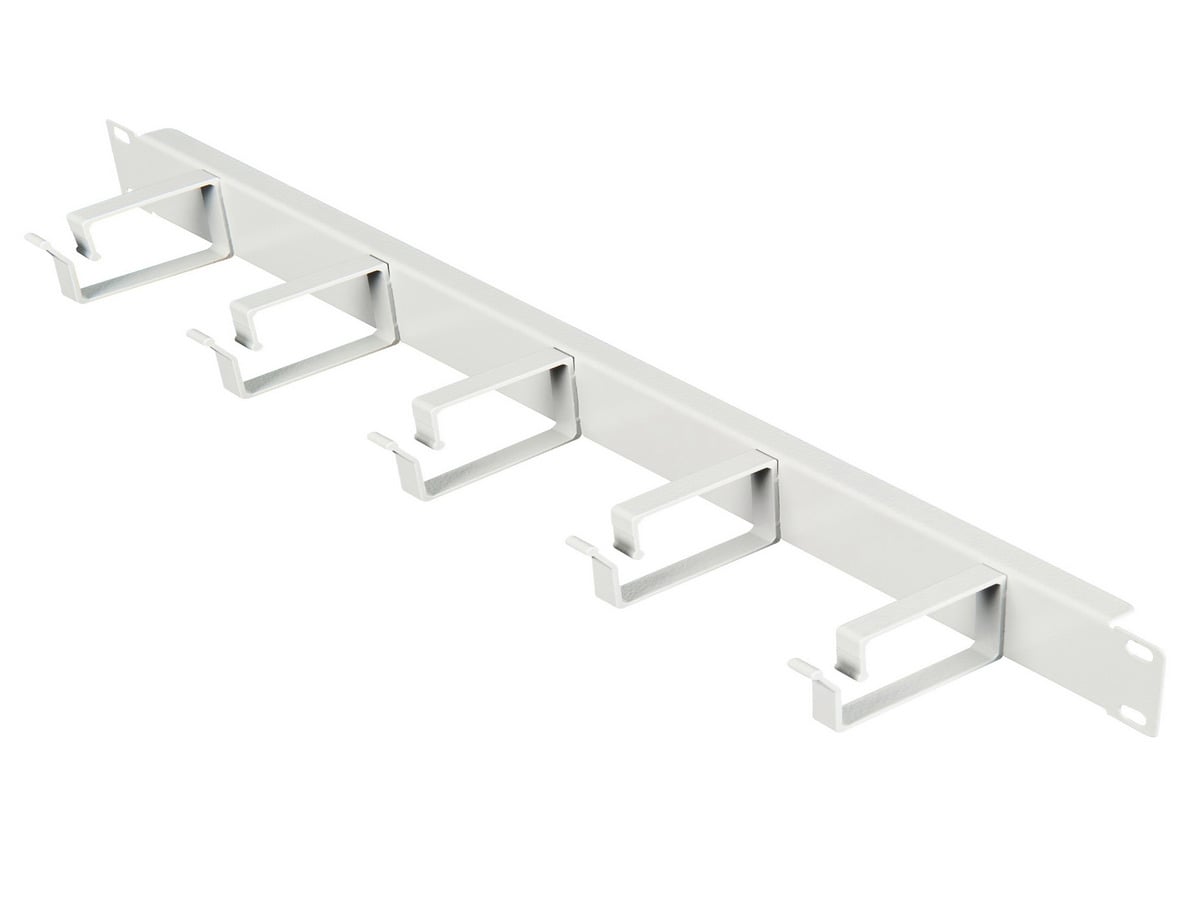 Organizator Rack Schrack 1U, 5 Inele