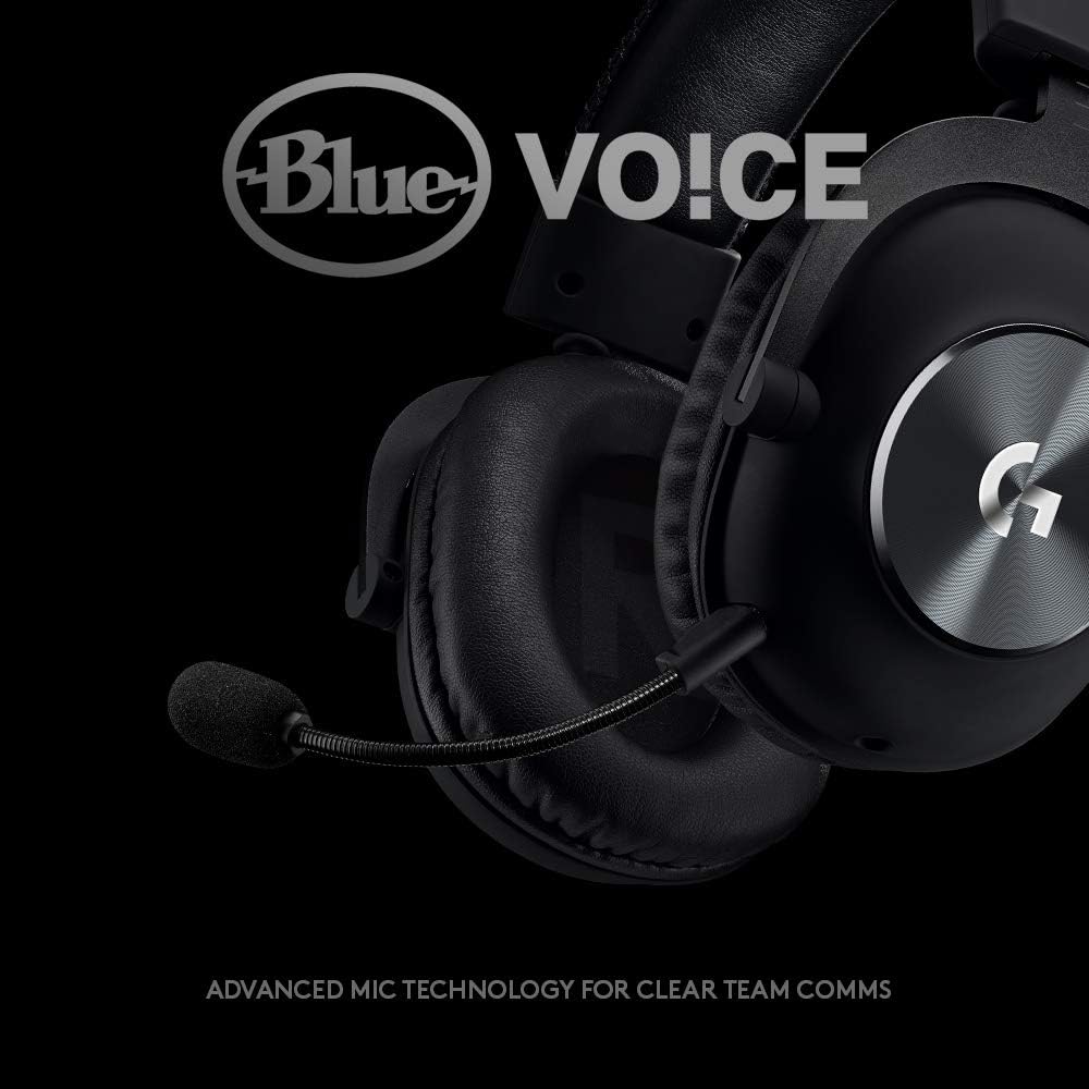 Casti Gaming Logitech Pro X 7.1 Blue Voice - imagine 2