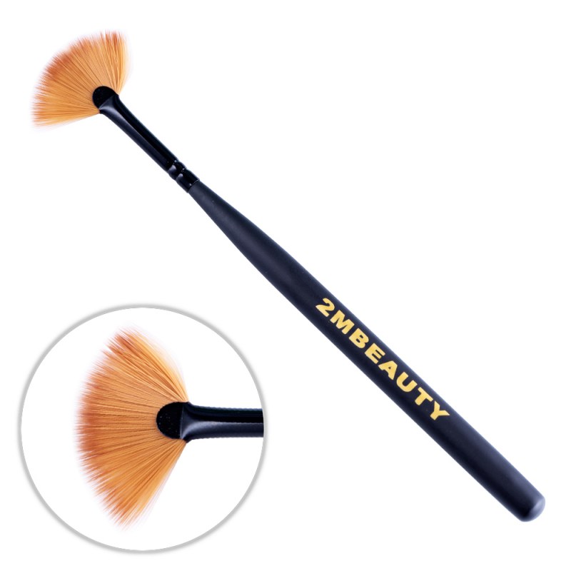 Pensula Decorat Evantai 2M Nailshop | Păr Natural