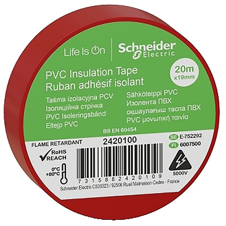 Banda izolatoare PVC 19mm Rosie Schneider