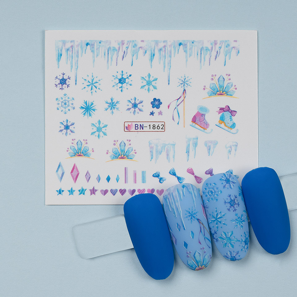Tatuaj Unghii Luxorise Winter Frost | Model Decor