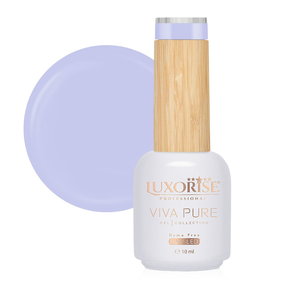Oja Semipermanenta Hema Free Powder Purple 10ml Luxorise