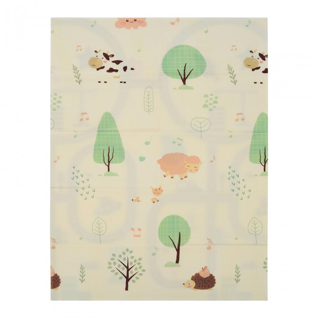 Covor Joacă Pliabil 2 Fete 180x120 cm - U-GROW Spumă - imagine 3