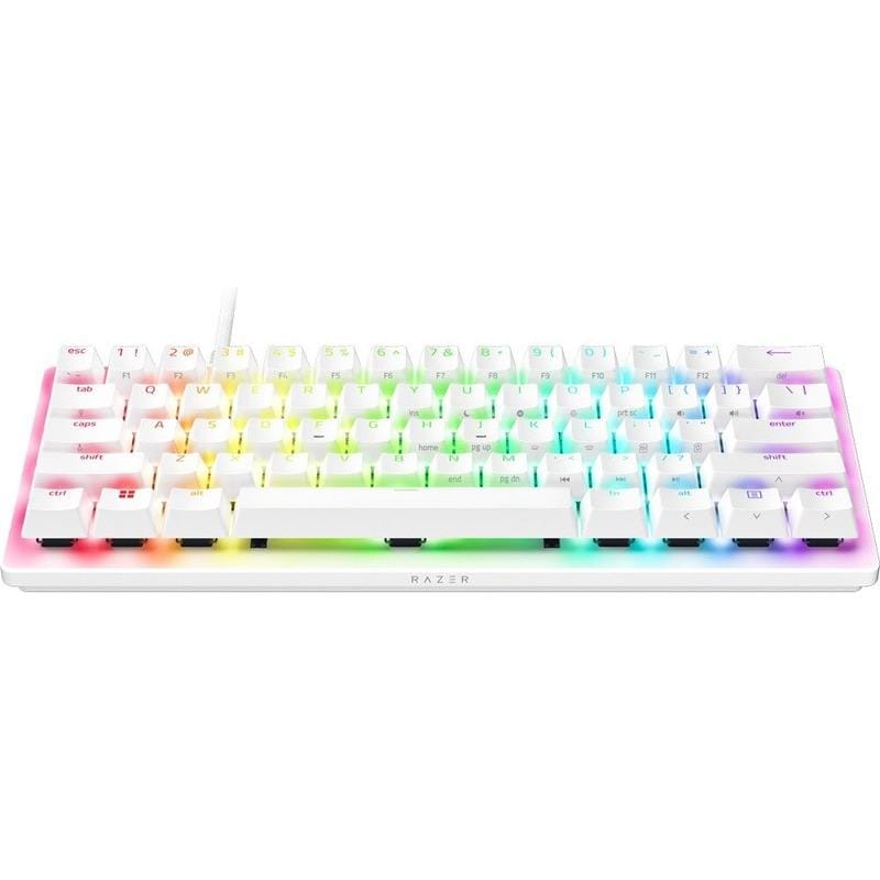 Tastatura Gaming Razer Huntsman V3 Pro Mini, RGB, Alb - imagine 3