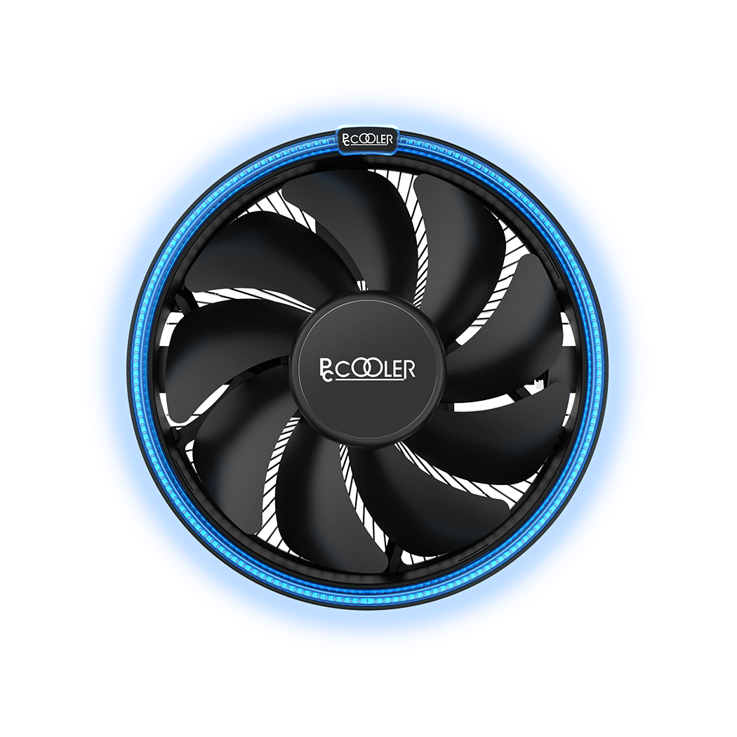 Cooler Procesor PCCOOLER E126M B Universal 120mm LED Albastru