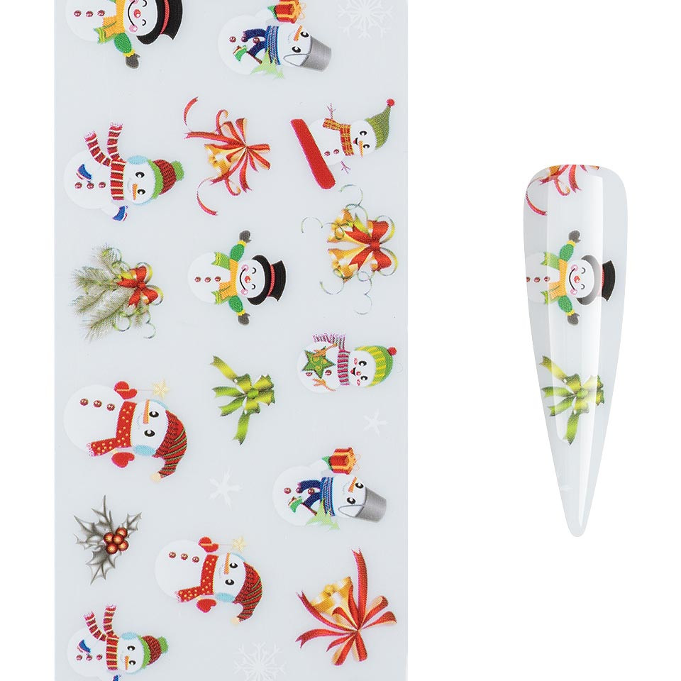Folie Transfer Unghii LUXORISE Snowmen