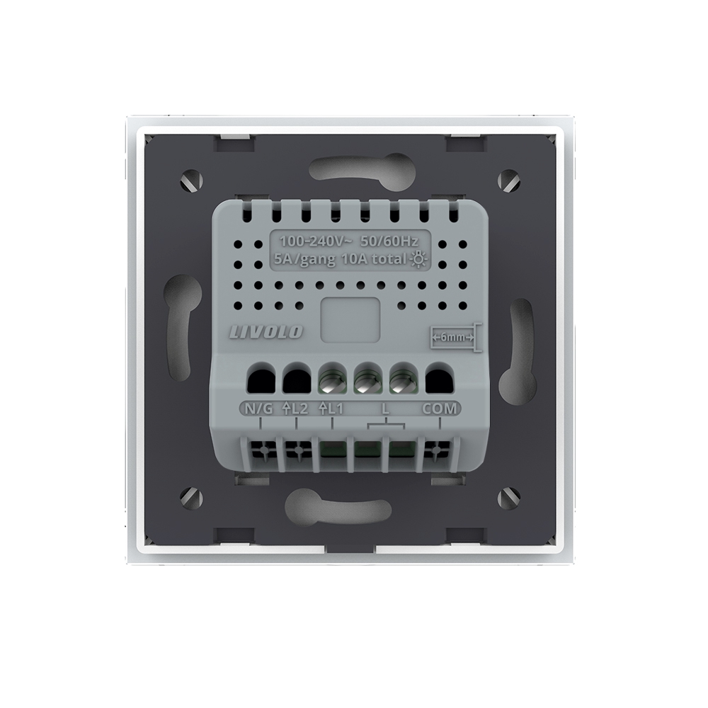 Întrerupător Touch Livolo ZigBee EC Rama Sticlă - imagine 4