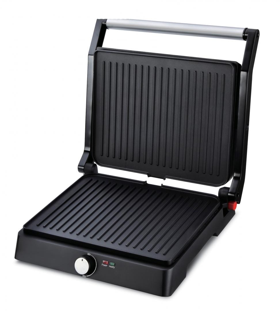 Grill Electric Heinner 2000W - Placi Non-Stick 29x23 cm - imagine 3