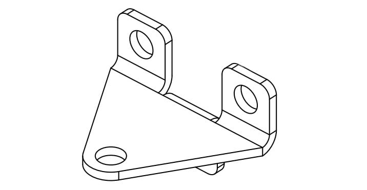 Placuta Fixare Comunello RAM | Montaj Stabil