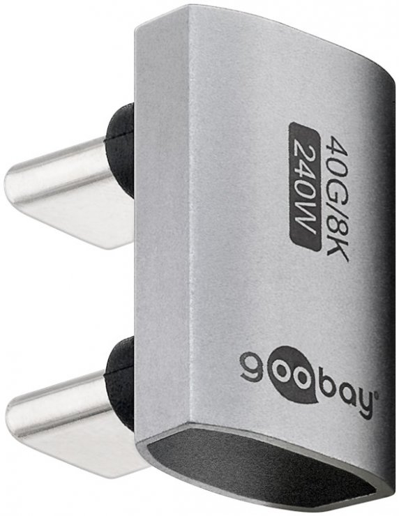 Adaptor USB4 180° Goobay, 40Gbps
