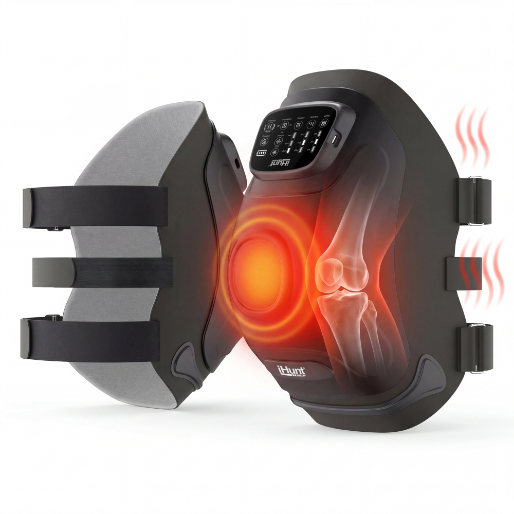 Aparat de masaj genunchi iHunt SPA KneeRestore, reincarcabil