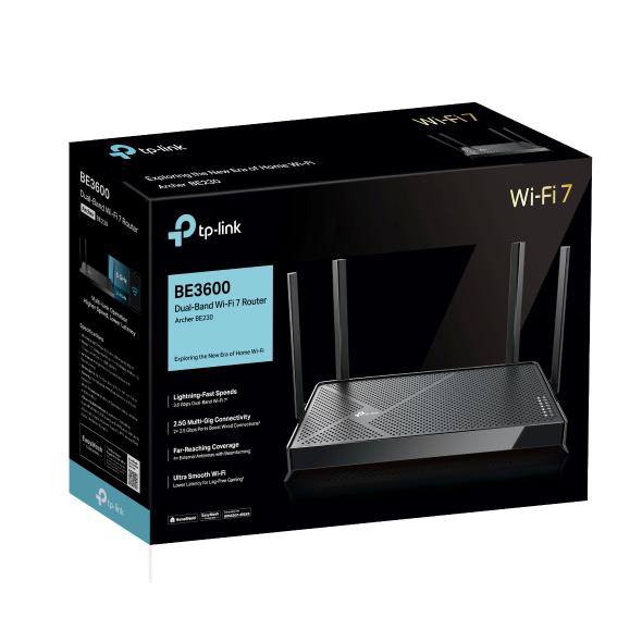 Router TP-Link Archer BE230 Wi-Fi 7 Dual-Band 3.6Gbps - imagine 4