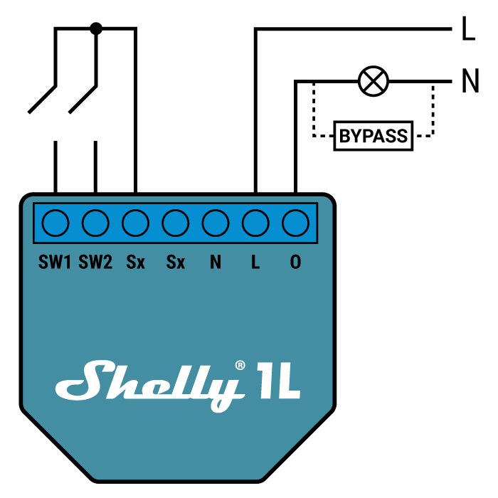 Releu Inteligent Shelly 1L, Wi-Fi, Control Vocal - imagine 5