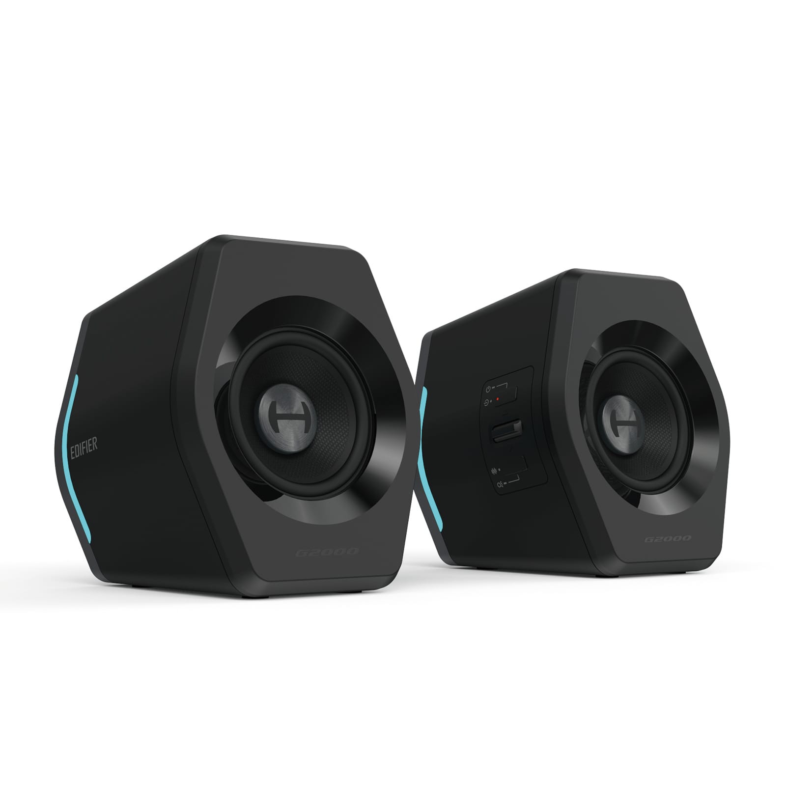 Boxe Gaming EDIFIER G2000 16W RMS Bluetooth RGB Negru - imagine 3