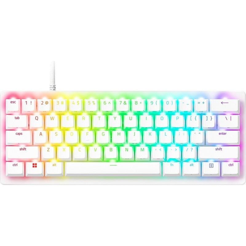 Tastatura Gaming Razer Huntsman V3 Pro Mini, RGB, Alb - imagine 2