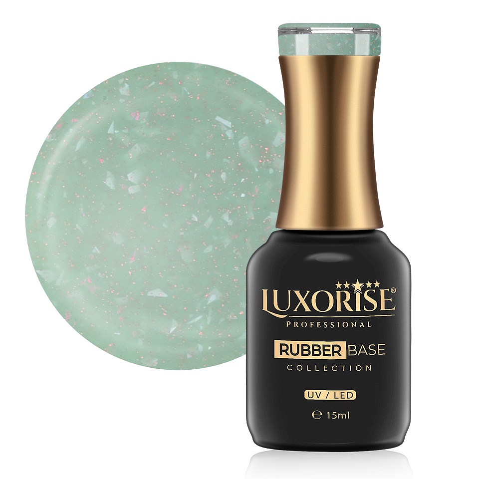 Rubber Base Luxorise Teal Heart 15ml