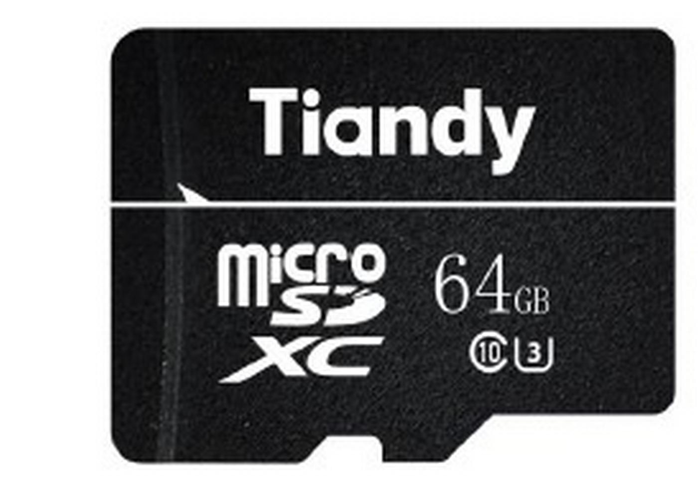 Tiandy microSD 64GB, 30MB/s - Performanță Stabilă