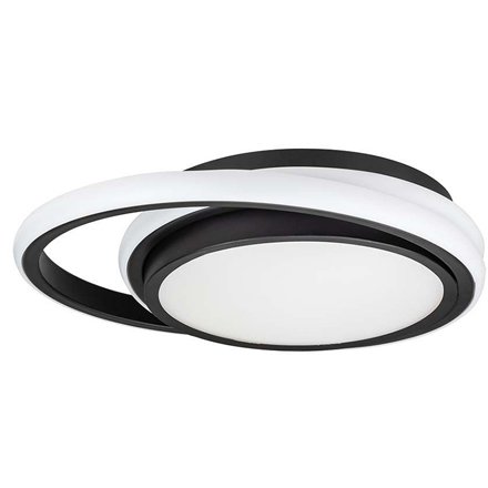 Plafoniera LED 24W V-TAC 3IN1 Negru