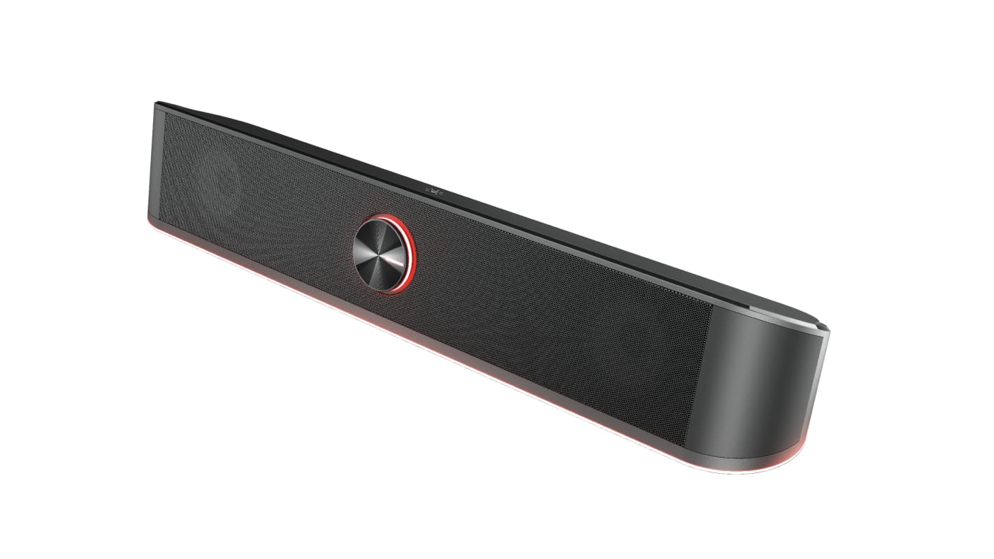Soundbar TRUST GXT 619 Thorne RGB 12W USB Negru TR-24007 - imagine 3
