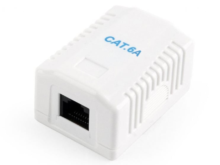 Priza CAT6A Safer 1 Port - Conectare Rapidă