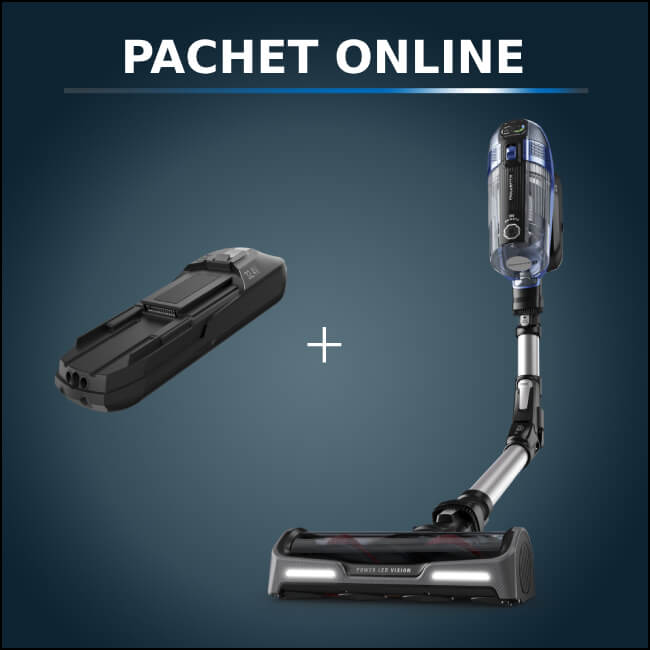 Pachet PROMO Aspirator Rowenta X-Force Flex 14.6 Aqua + Baterie