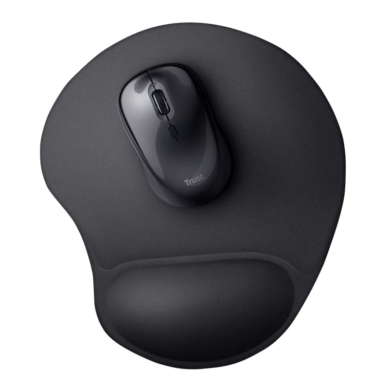 Mousepad Trust Bigfoot cu Gel - Suport Încheietură Negru - imagine 3
