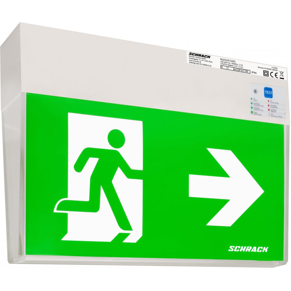 Corp Iluminat Siguranță Schrack Autonom 3h