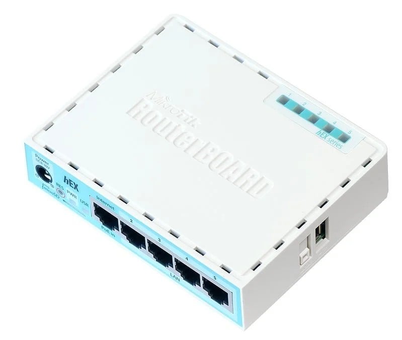 Router MikroTik hEX Gigabit 5 Porturi - Performanță - imagine 1