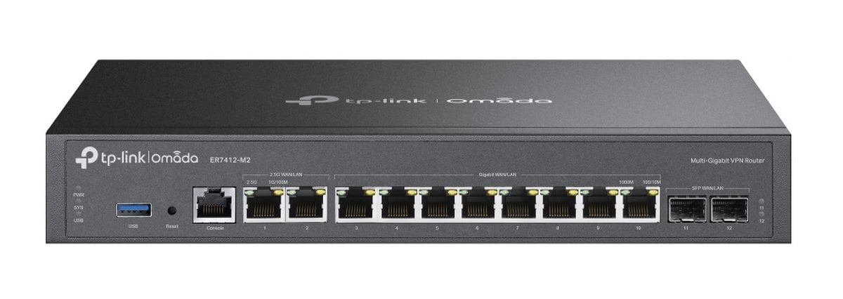 Router VPN Omada TP-Link ER7412-M2 2.5G