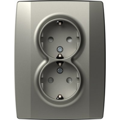 TEM Logiq Priza Dubla SCHUKO Titan 16A