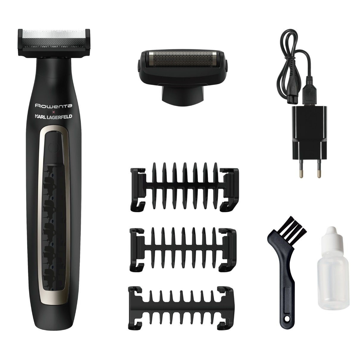 Rowenta X Karl Lagerfeld 3-în-1 Tuns și Ras