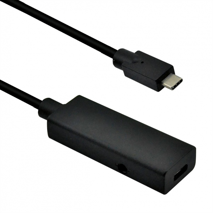 Cablu prelungitor USB 3.2 Gen2 Type C 5m Roline