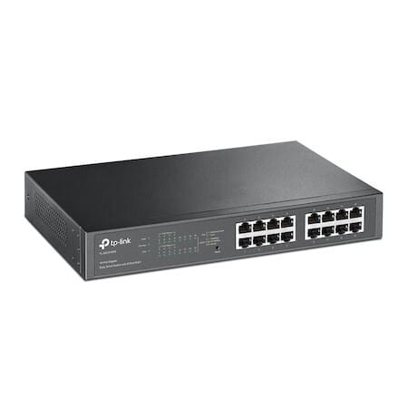 Switch TP-LINK TL-SG1016PE 16 Porturi Gigabit PoE+ 110W - imagine 6