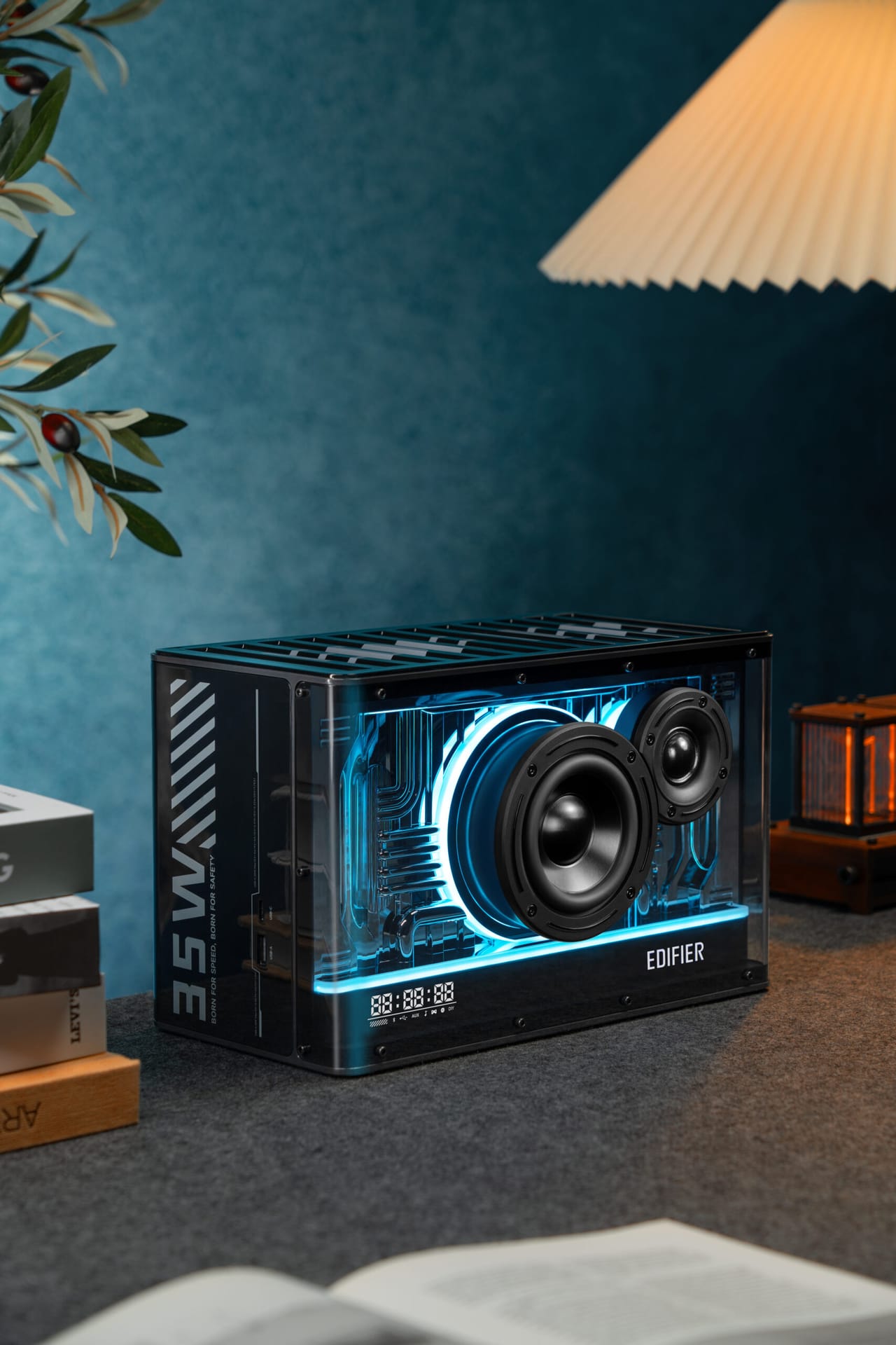 Boxe Gaming EDIFIER QD35-BK 40W Bluetooth 5.3 RGB - imagine 8