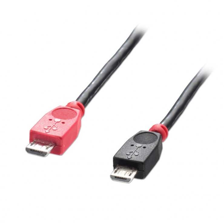 Cablu Micro USB OTG 2m Lindy L31760