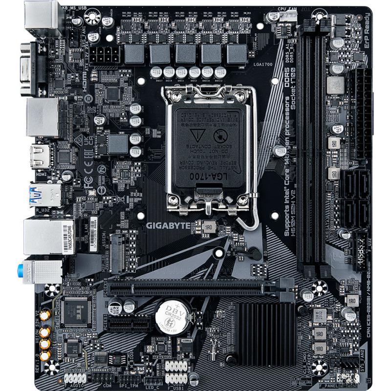 Placă de bază GIGABYTE H610M S2H V2 DDR5 mATX LGA1700 - imagine 3