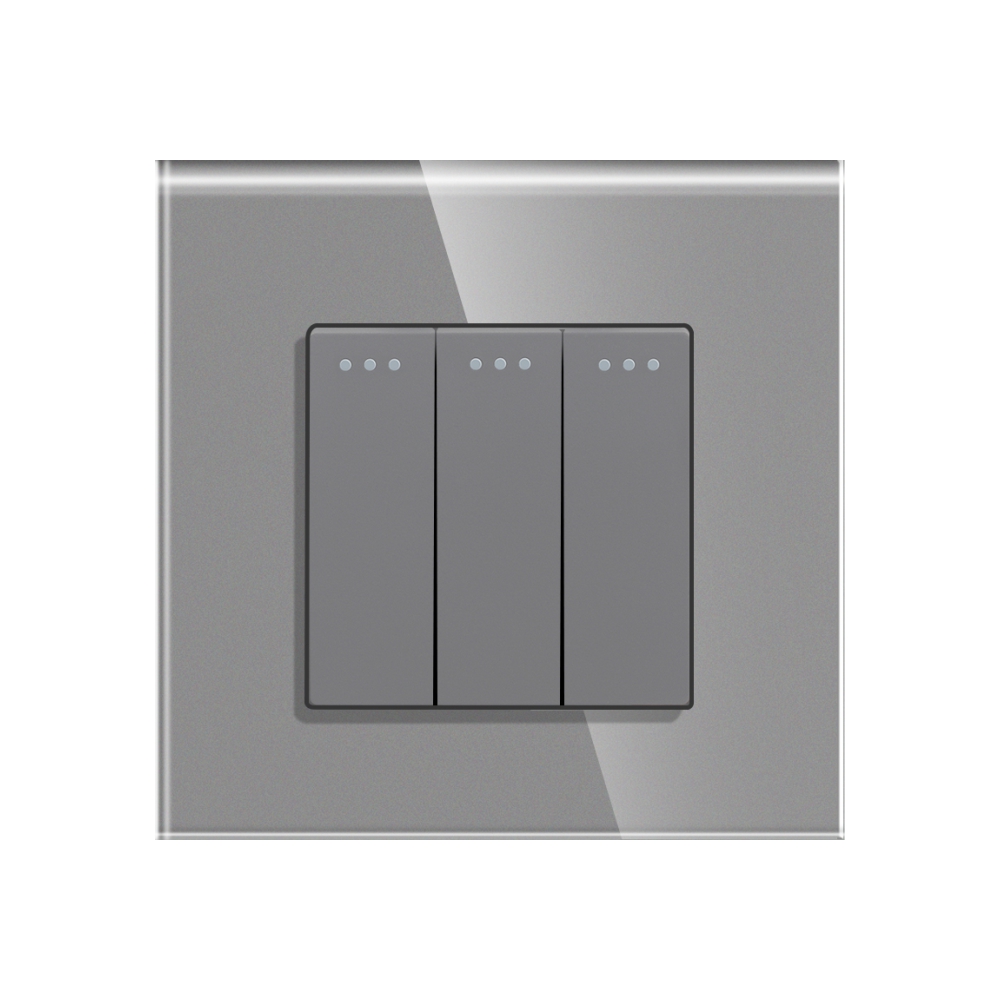 Întrerupător Triplu Luxion, Sticlă, Mecanic - imagine 14