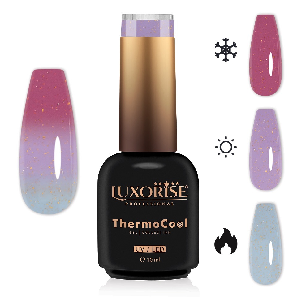 Oja Semipermanenta Termica 3 Culori LUXORISE ThermoCool