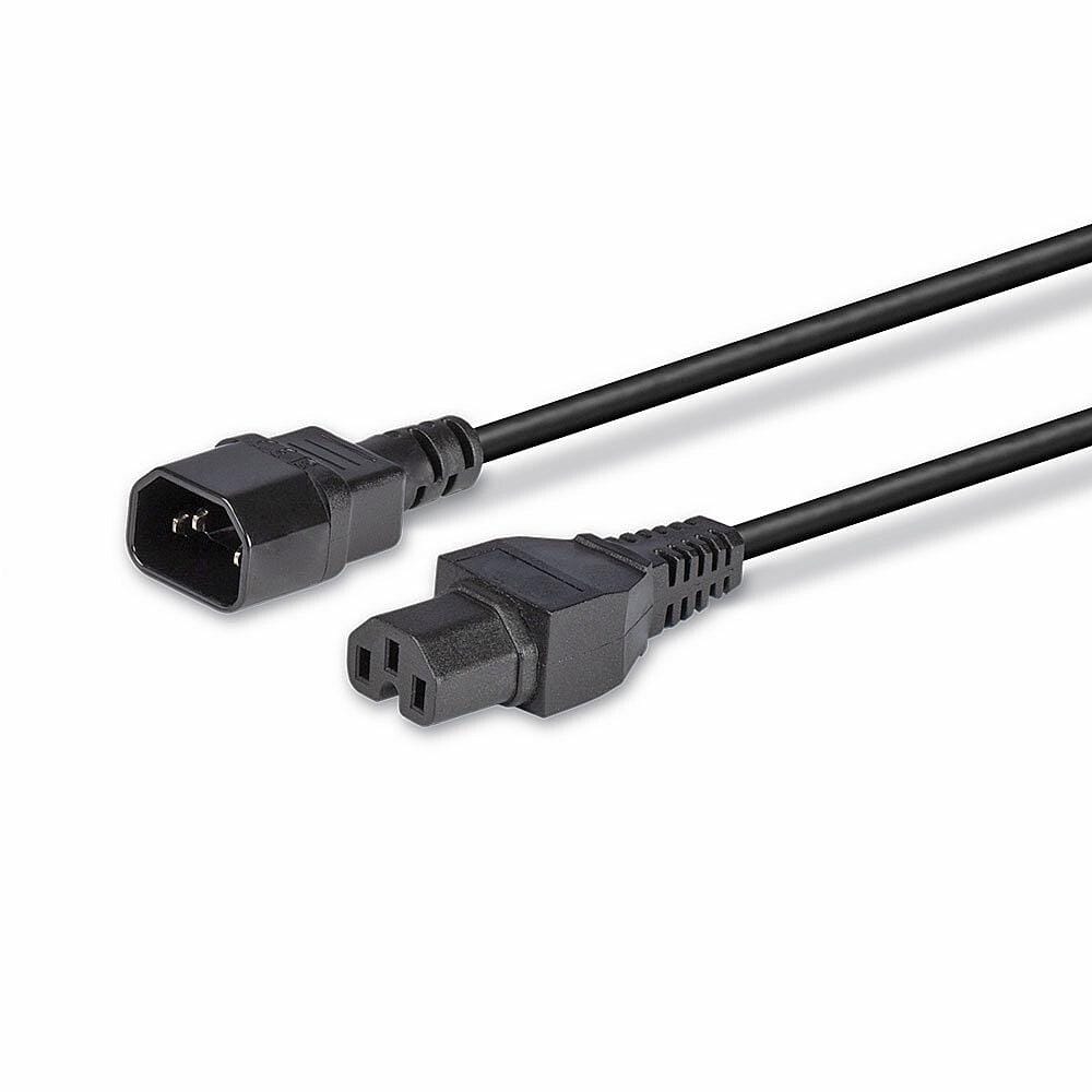 Cablu Alimentare Lindy C14-C15 2m Negru - Extensie IEC - imagine 6