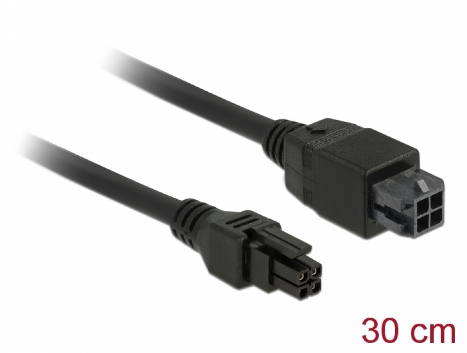 Cablu Prolongitor Delock Micro Fit 3.0 4P, 30cm