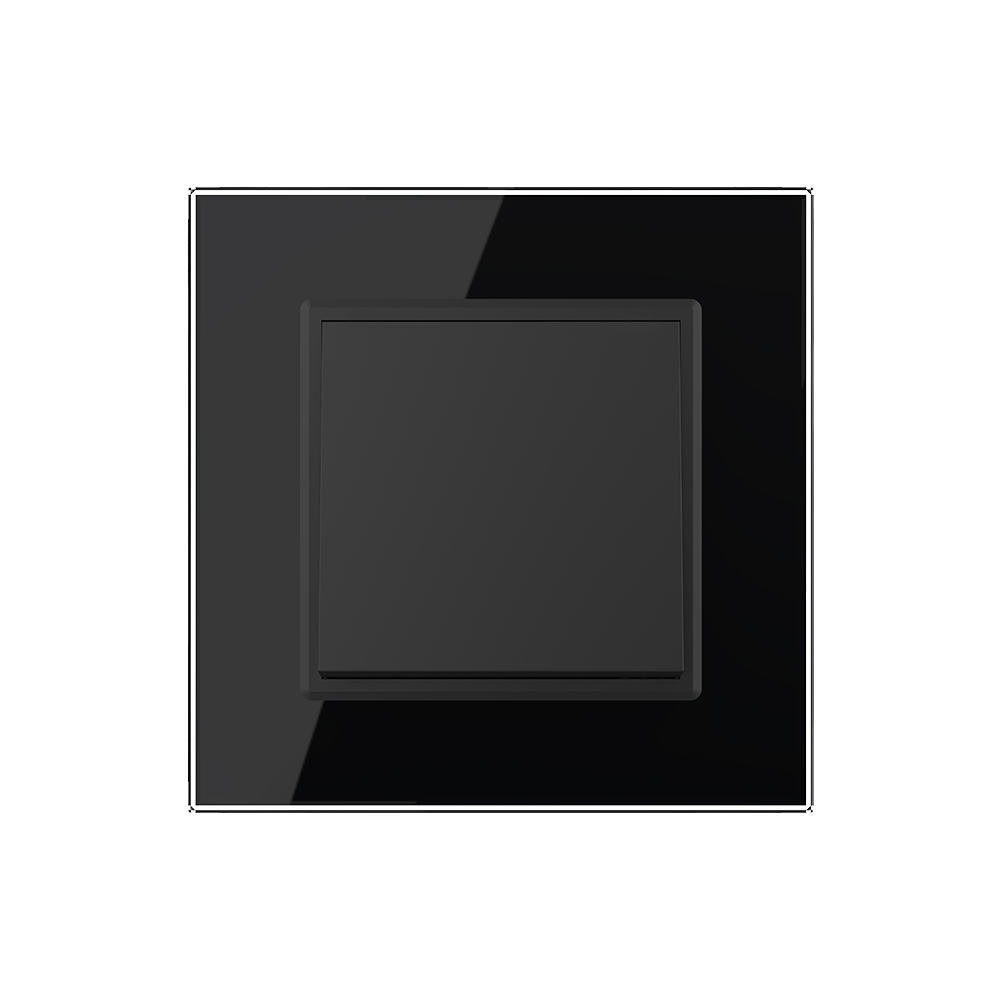 Intrerupator Livolo Sticla, 2 Module, Cap Cruce - imagine 6
